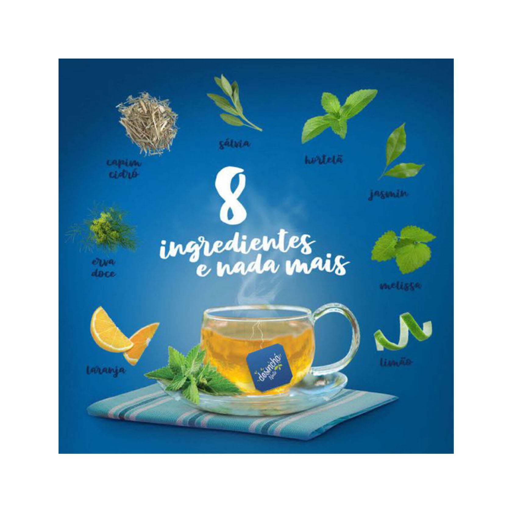 Desinchá Draining Day and Night Tea 60 bags