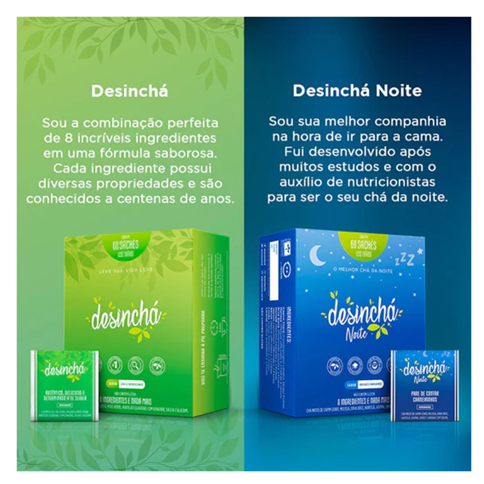 Desinchá Draining Day and Night Tea 60 bags