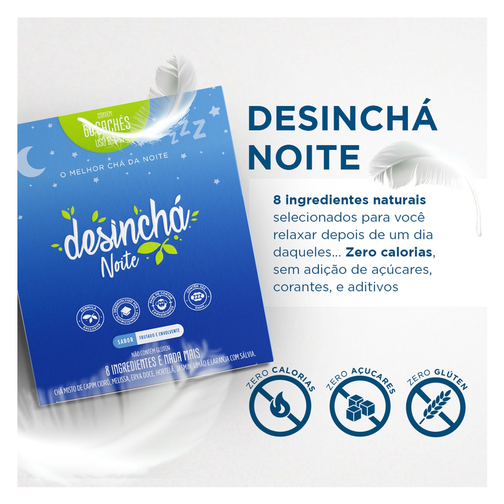 Desinchá Draining Day and Night Tea 60 bags