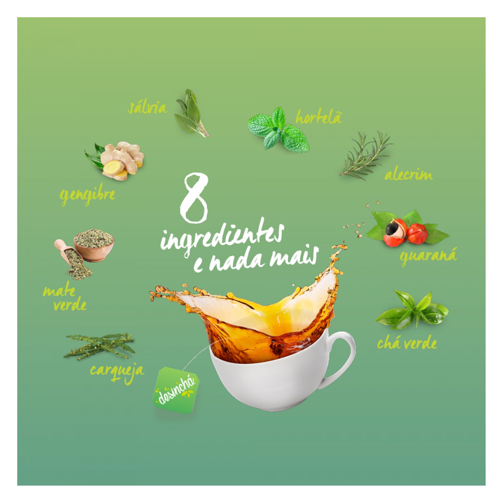 Té Drenante Desinchá Día 60 bolsitas