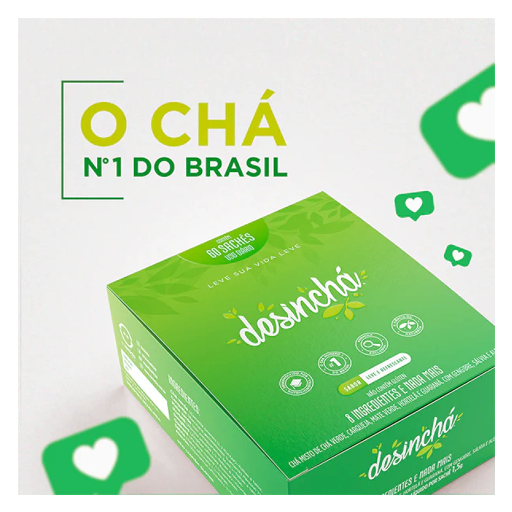 Té Drenante Desinchá Día 60 bolsitas
