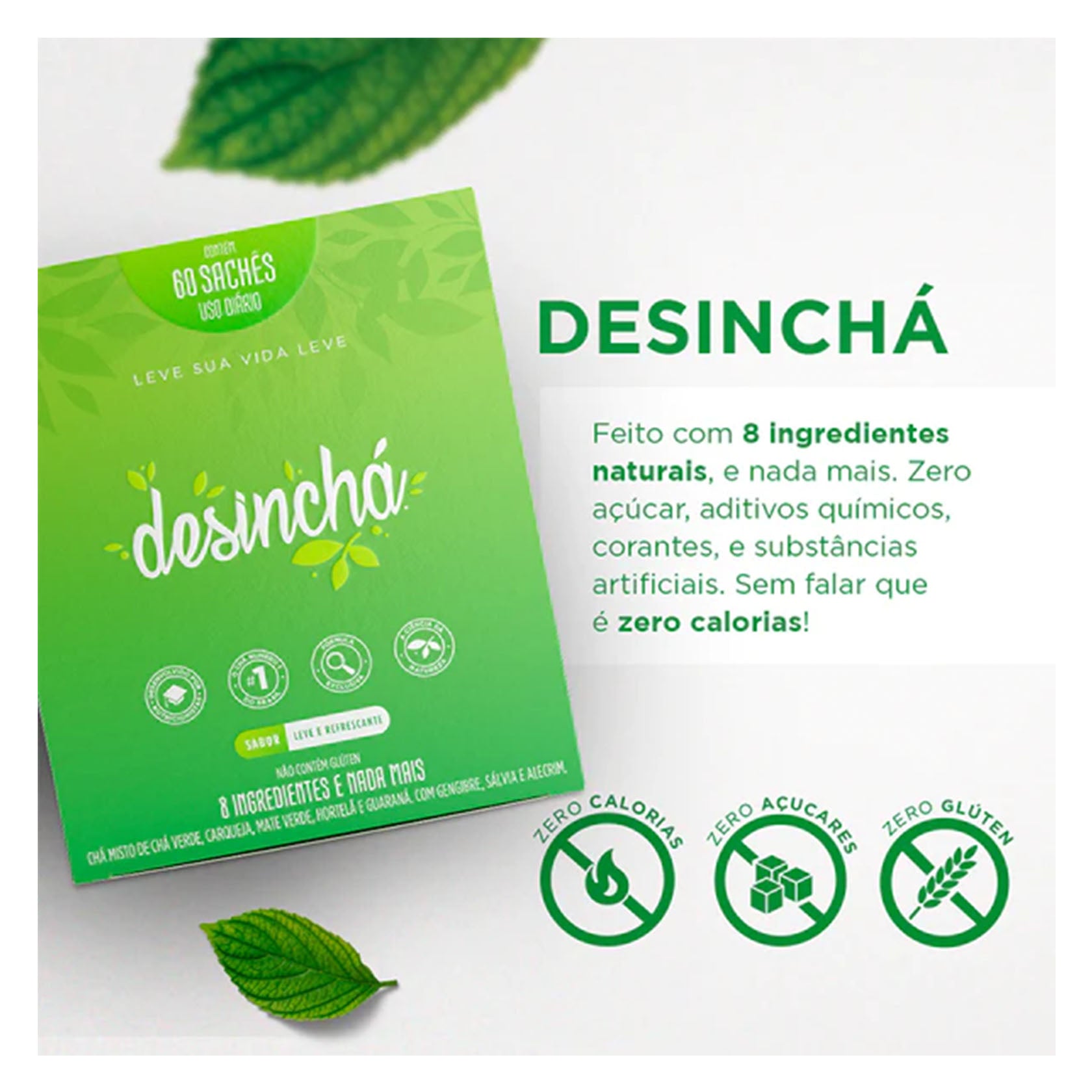 Té Drenante Desinchá Día 60 bolsitas