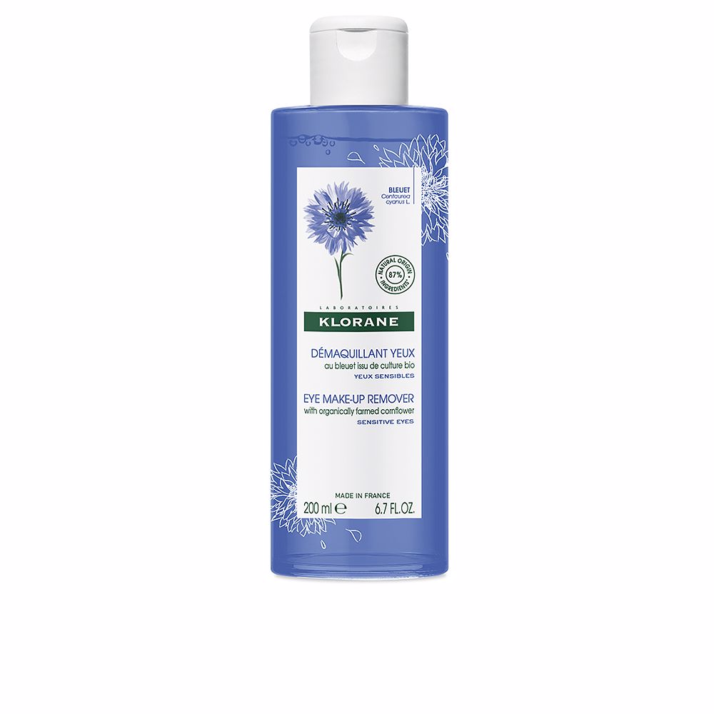 Klorane Organic Cornflower Eye Makeup Remover 200ml