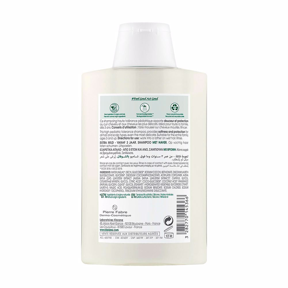 Klorane Oat Milk Mild Shampoo 200 ml