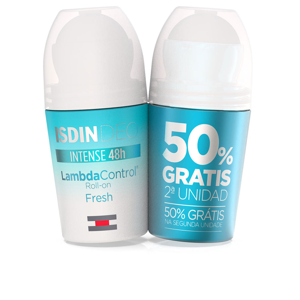 ISDIN Lambda Control Intense 48h Roll-on Deodorant Fresh Duo 2 X 50 ml