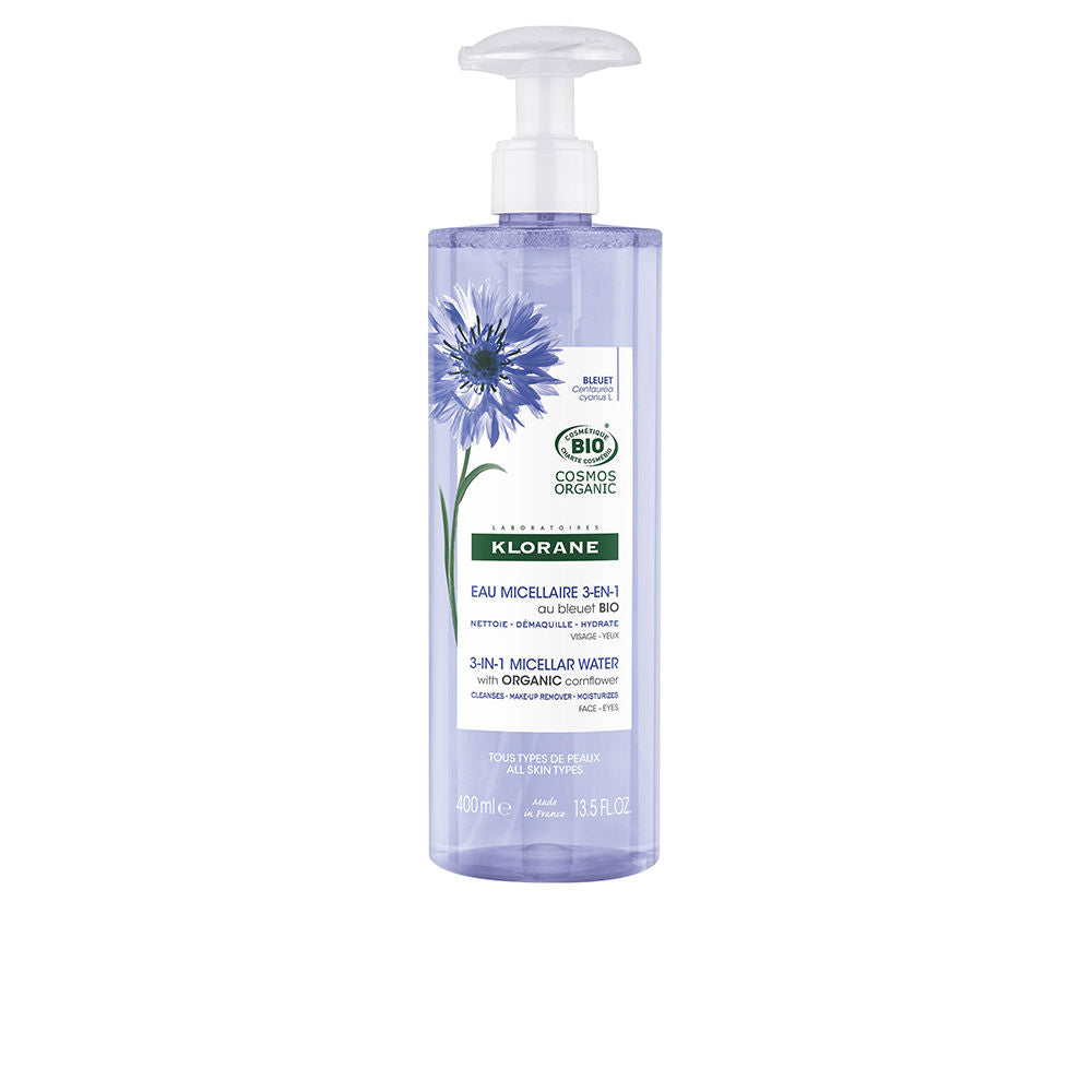 Klorane Cornflower Bio Makeup Remover Micellar Water 400 ml