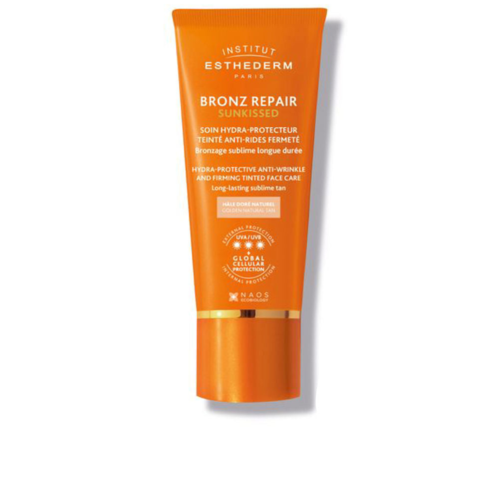Institut Esthederm Bronz Repair Sunkissed Strong Sun Anti-Wrinkle Facial Cream with Color 50 ml