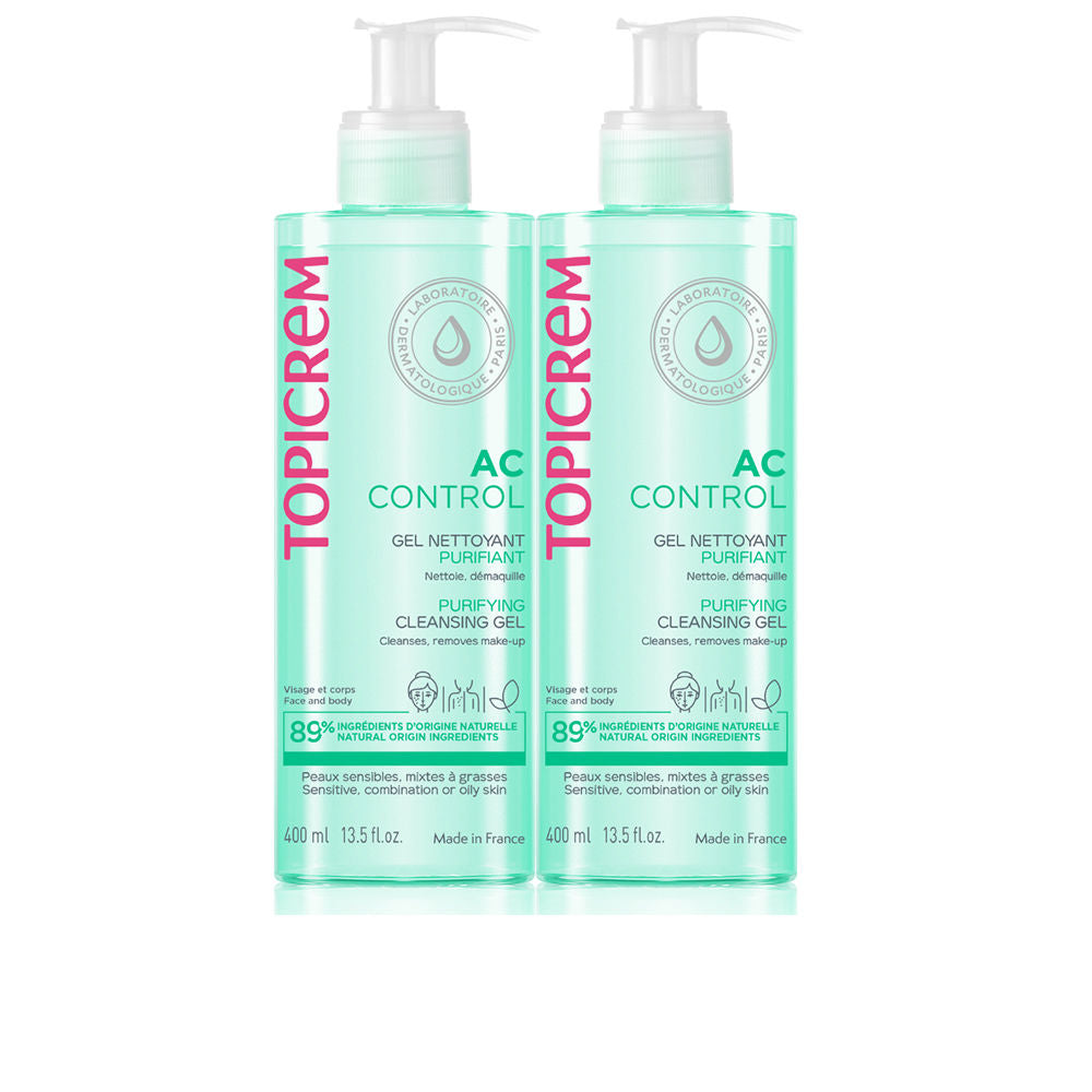 Topicrem Ac Purifying Cleansing Gel Pack 2 X 400 ml