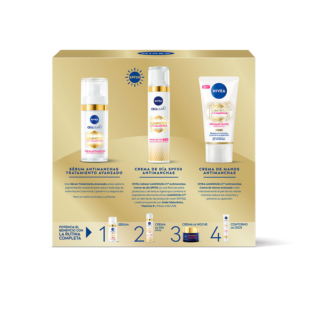 Nivea Luminous 630º Anti-Stain Case 3 pcs