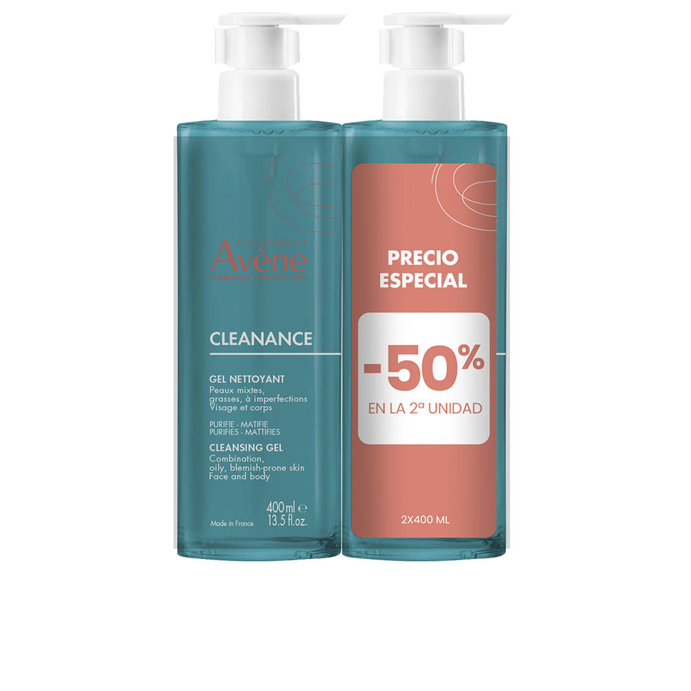 Avène Cleanance Cleansing Gel Pack 2 X 400 ml