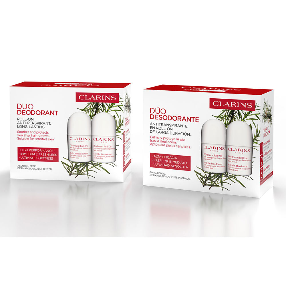 Clarins Roll-on Deodorant 2 X 50 ml