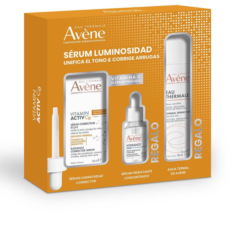 Avène Vitamin Activ Cg Serum + Hydrance Serum + Thermal Water Case 3 pcs