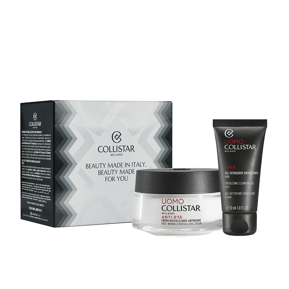 Collistar Uomo Revitalizing Anti-Wrinkle Cream 2-Piece Set
