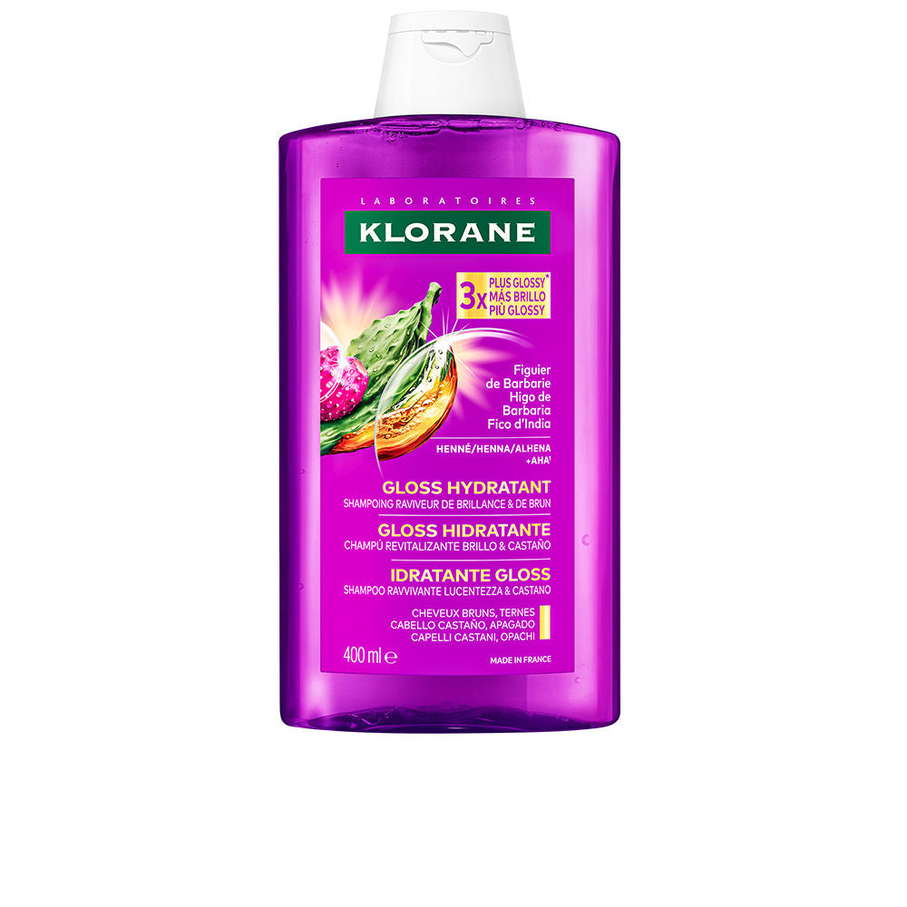 Klorane Higo Barbaria Gloss Revitalizing Shampoo for Shine and Chestnut Brown 400 ml