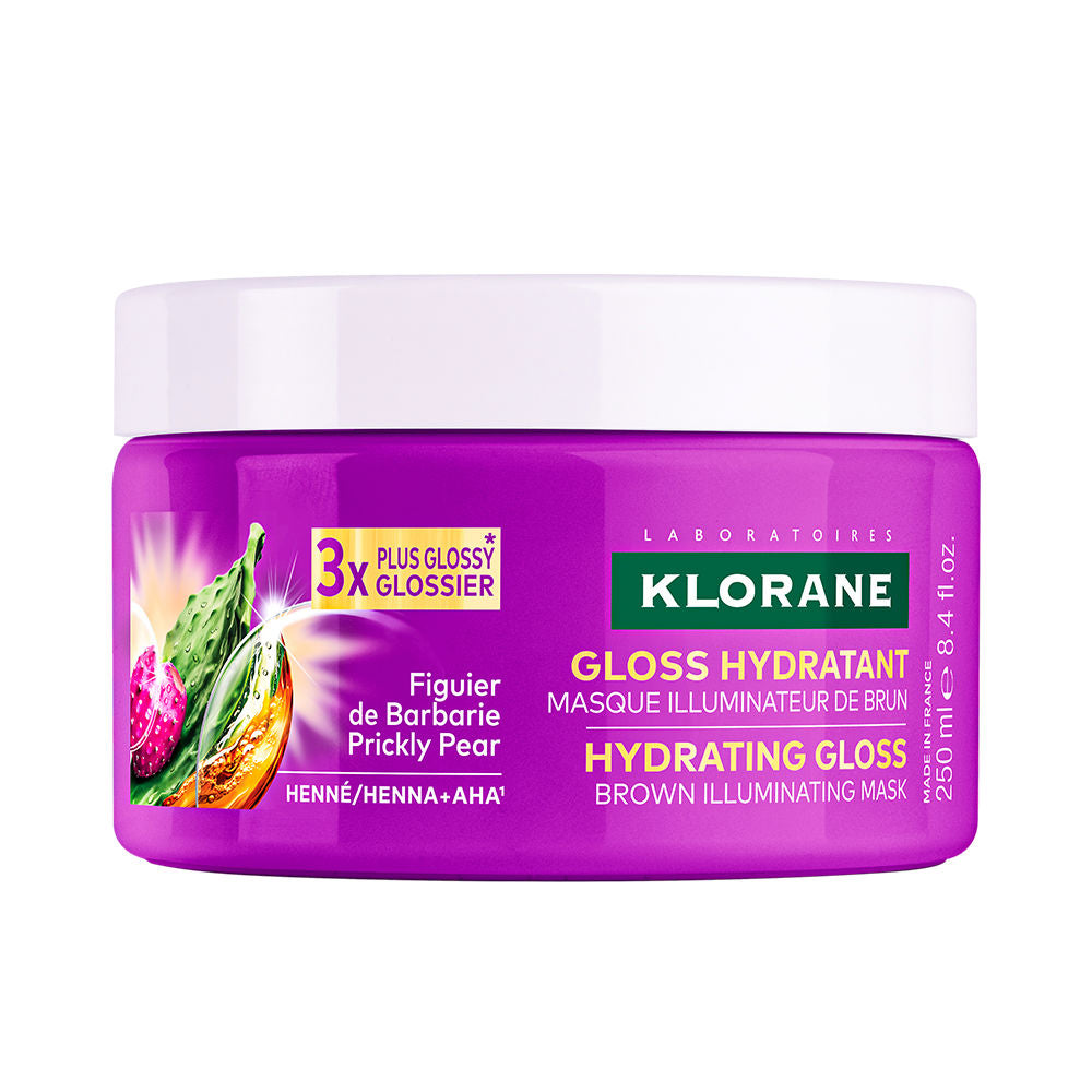 Klorane Higo Barbaria Gloss Illuminating Mask for Brown Hair 250 ml