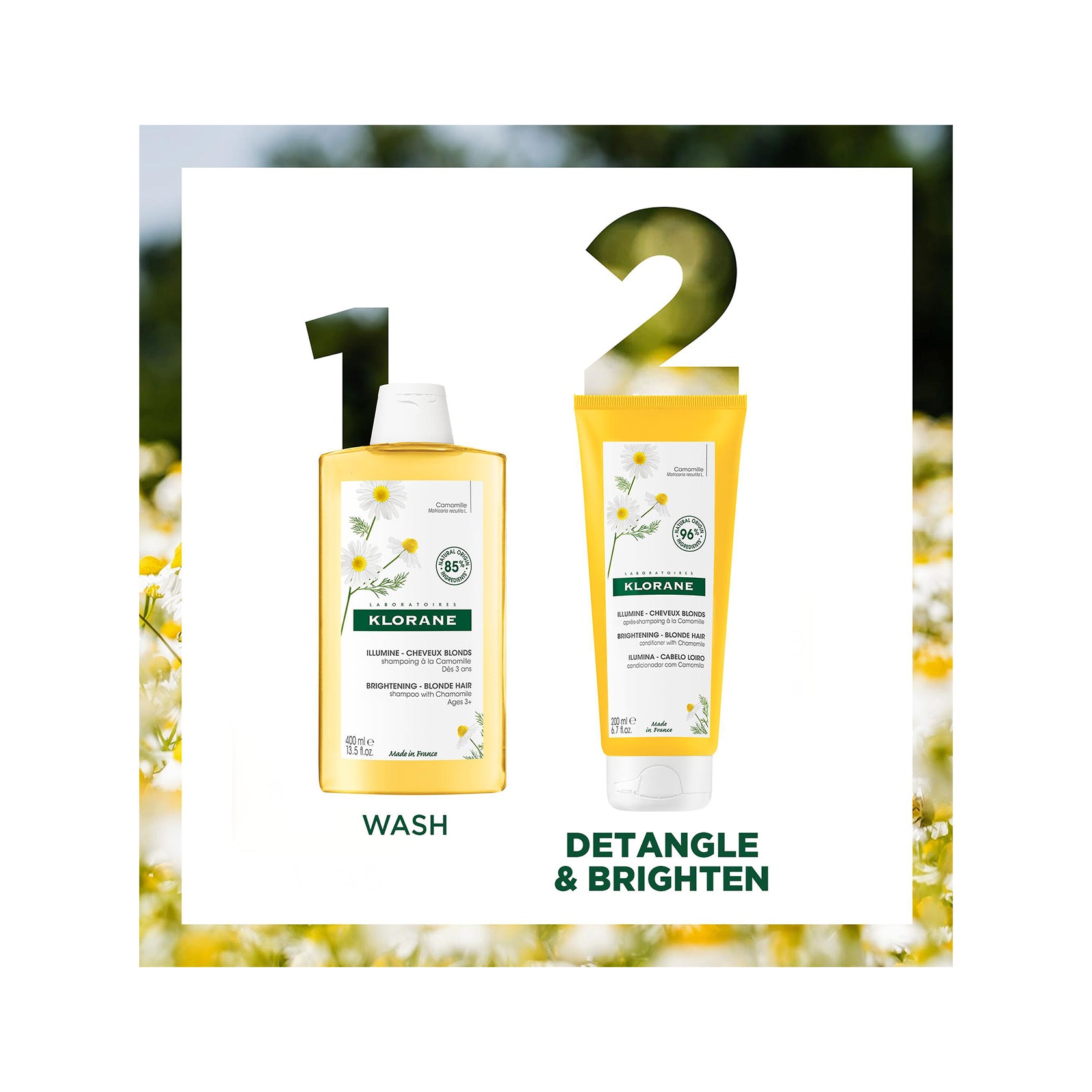 Klorane Conditioner with Chamomile 200ml (6.76fl oz)