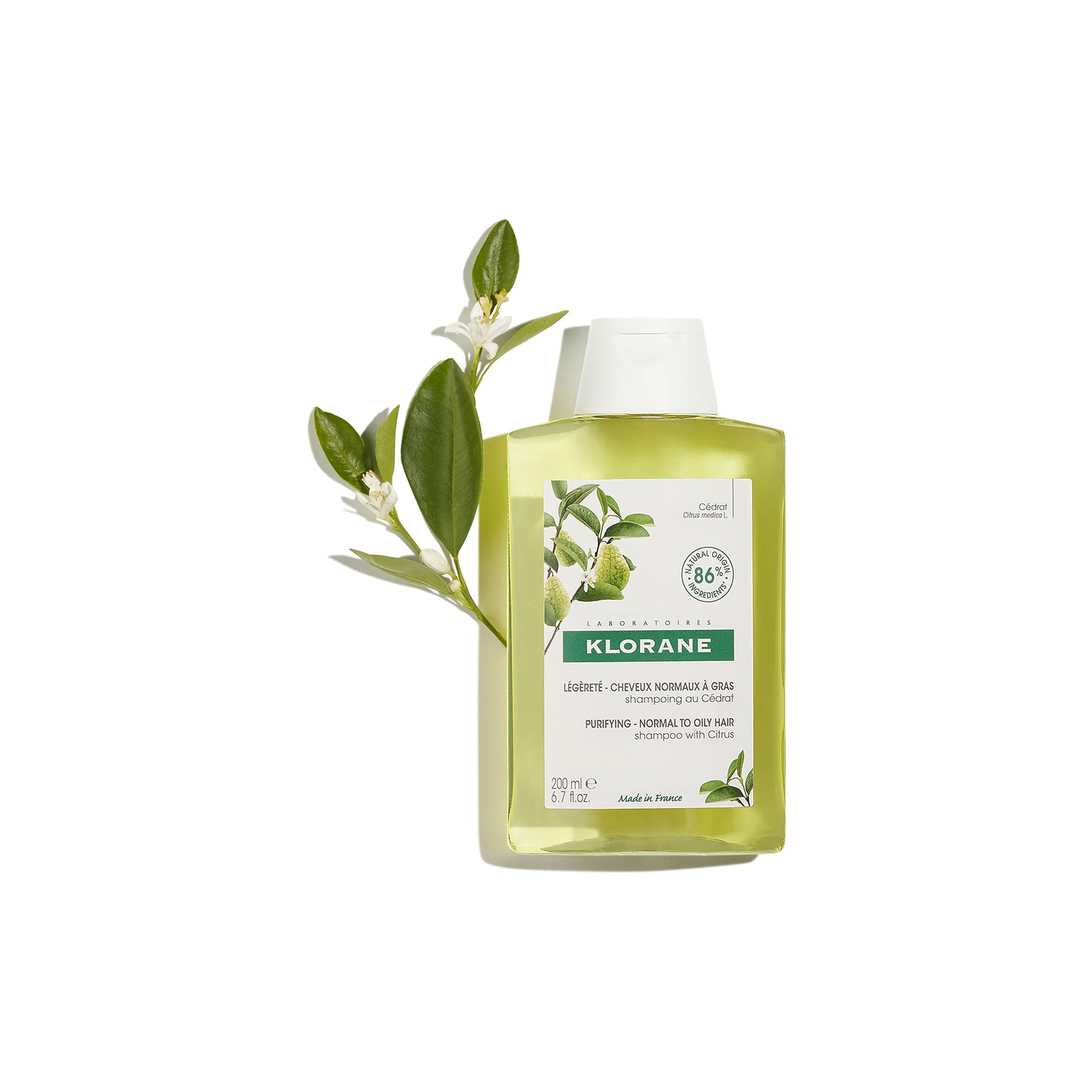 Klorane Purifying Shampoo with Citrus Pulp 400ml (13.53fl oz)
