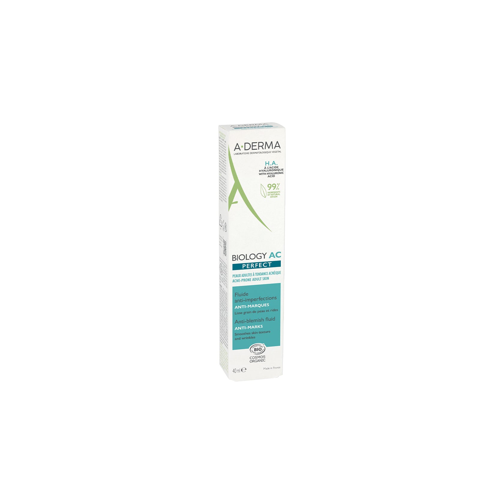 A-Derma Biology AC Perfect Anti-Blemish Fluid 40ml (1.35 fl oz)