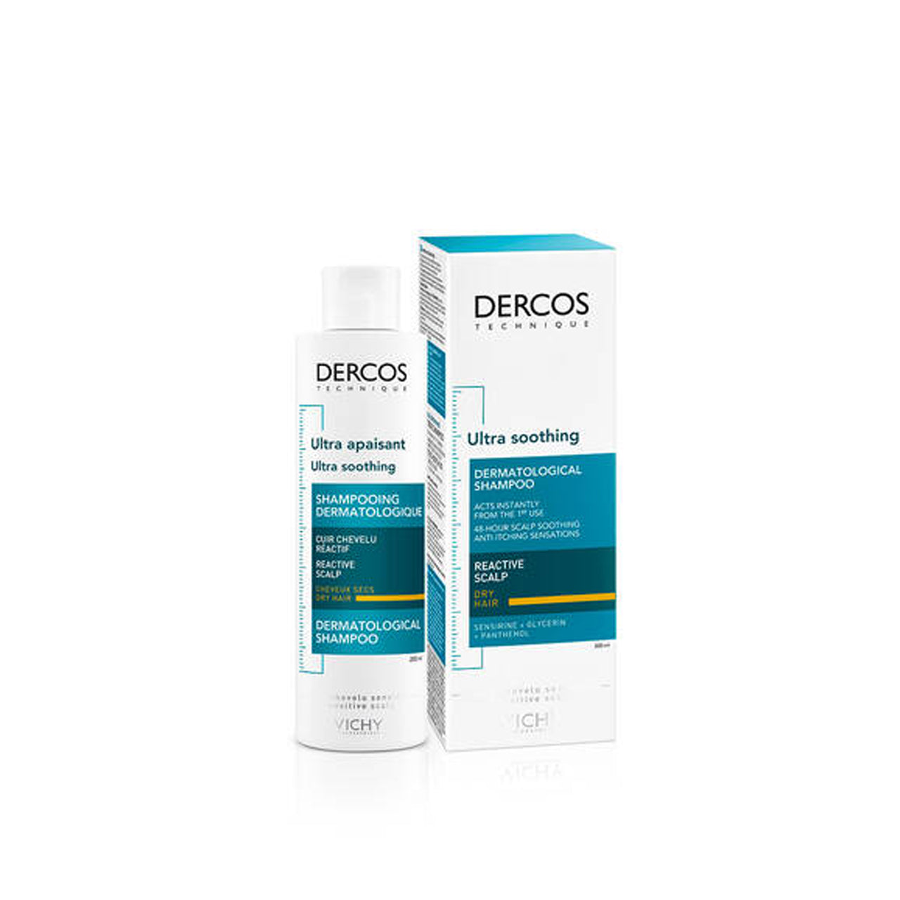 Vichy Dercos Champô Seco Ultra Calmante 200 Ml
