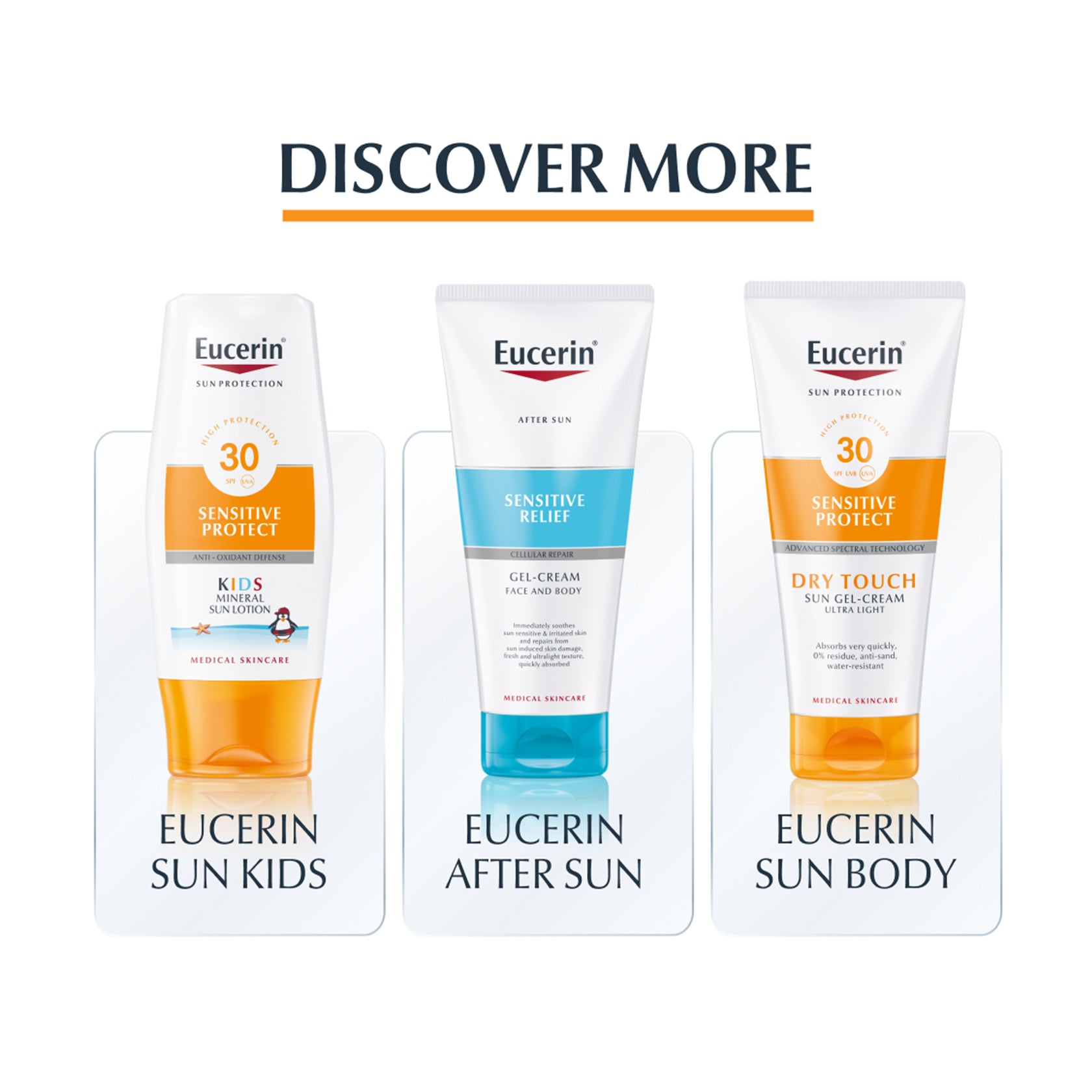 Eucerin Sun Gel-Crème Oil Control Toucher Sec SPF50+ 50 ml