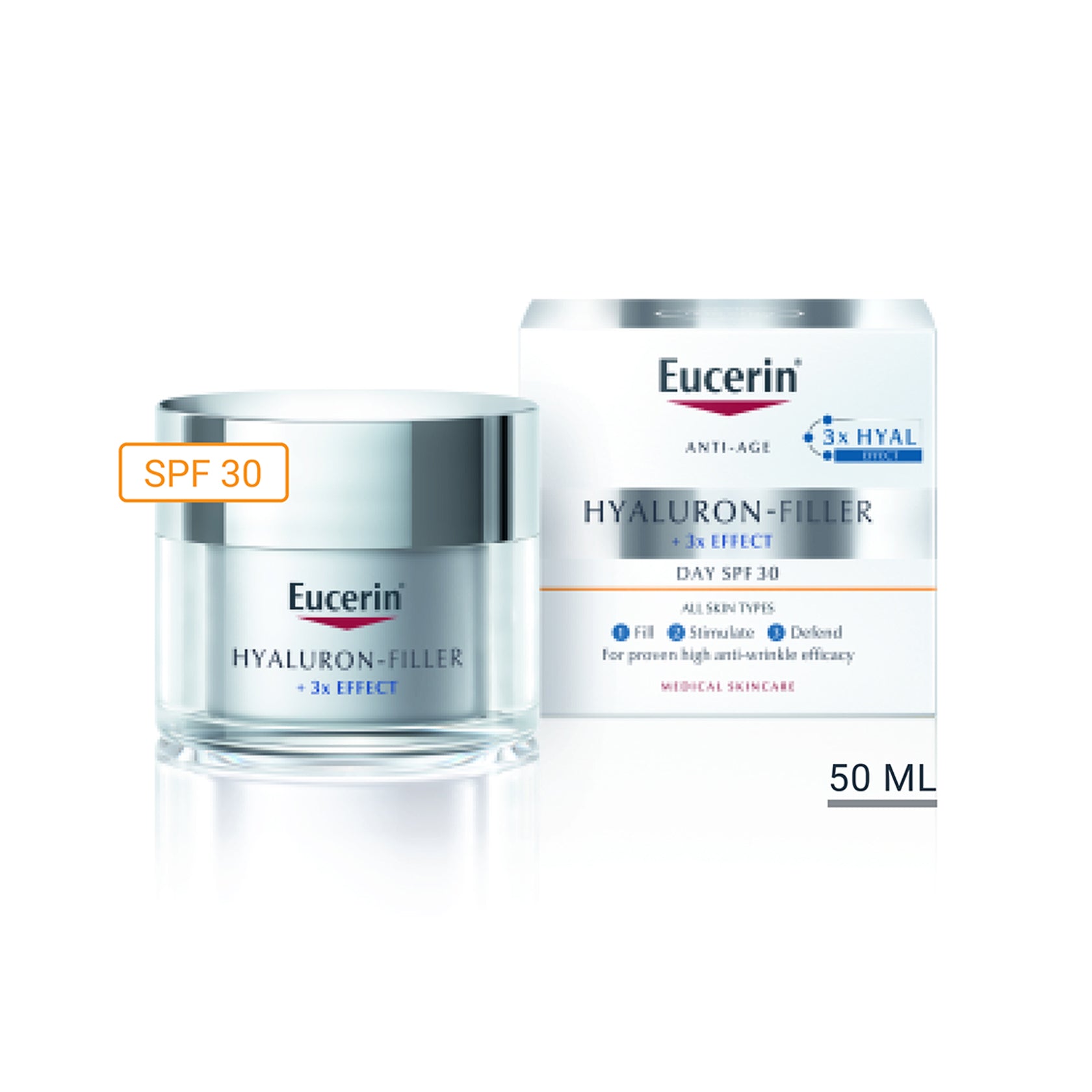 Eucerin Hyaluron-Filler Day Cream SPF30 50ml