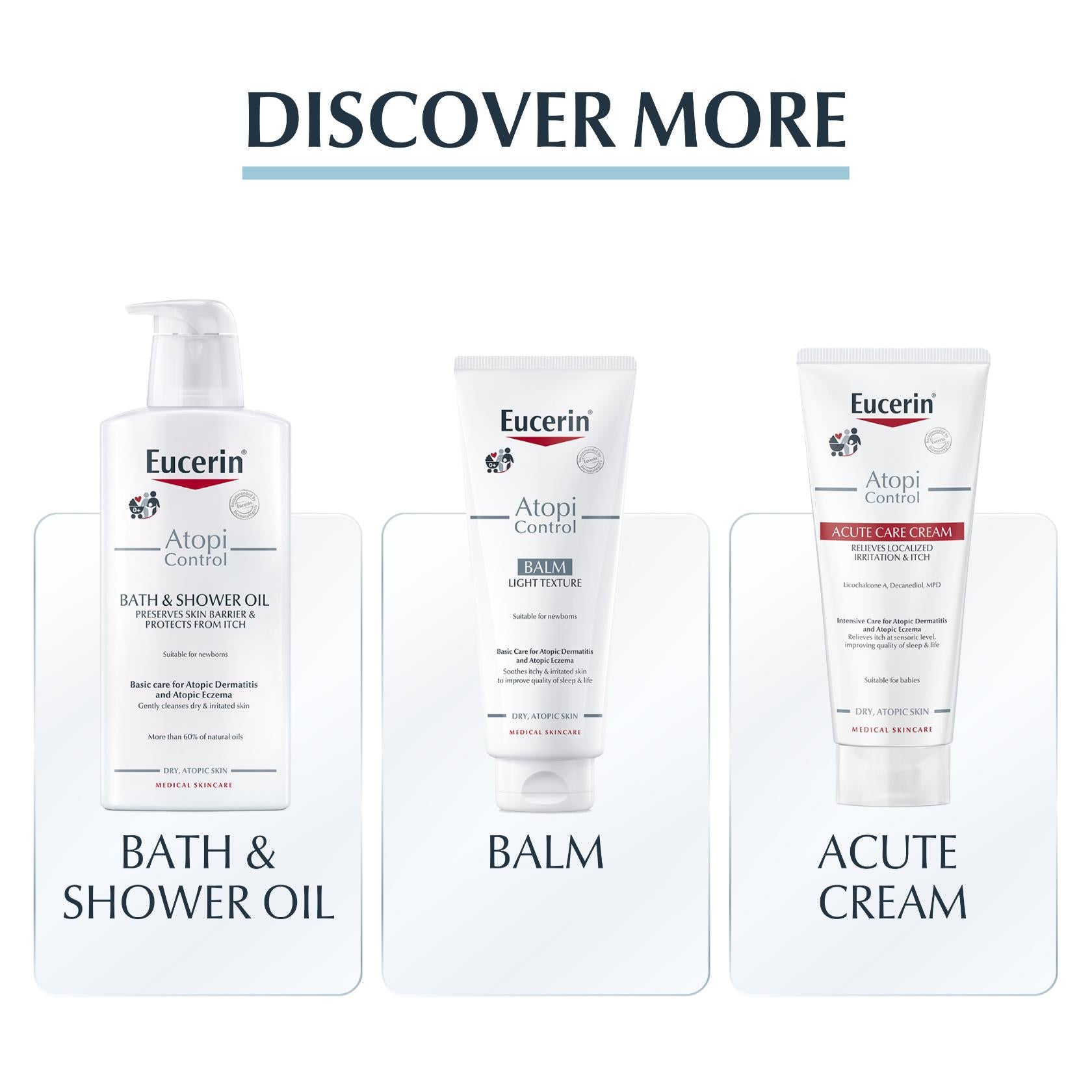 Eucerin AtopiControl Crème Visage 50 ml