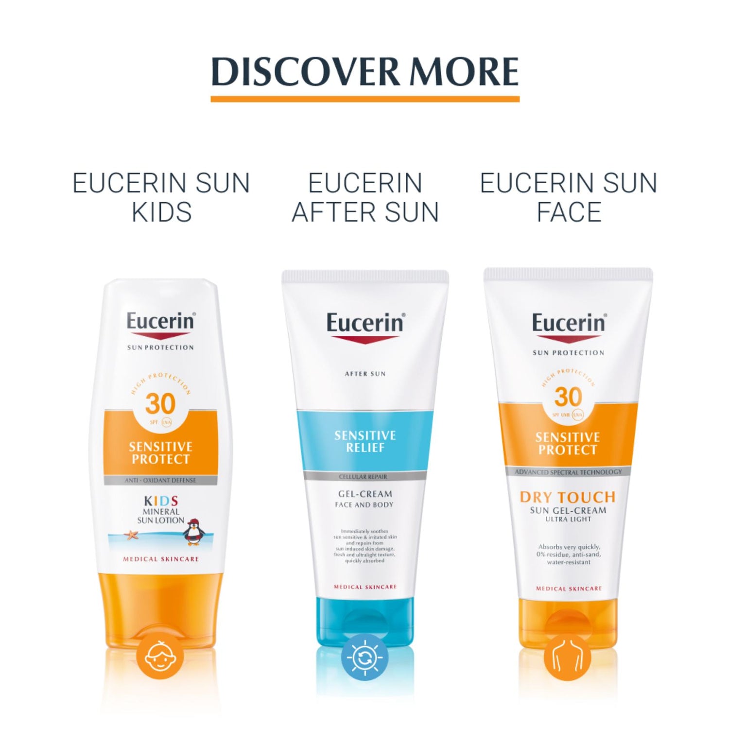 Eucerin Solar Sensitive Lotion Extra Light SPF50+ 400ml