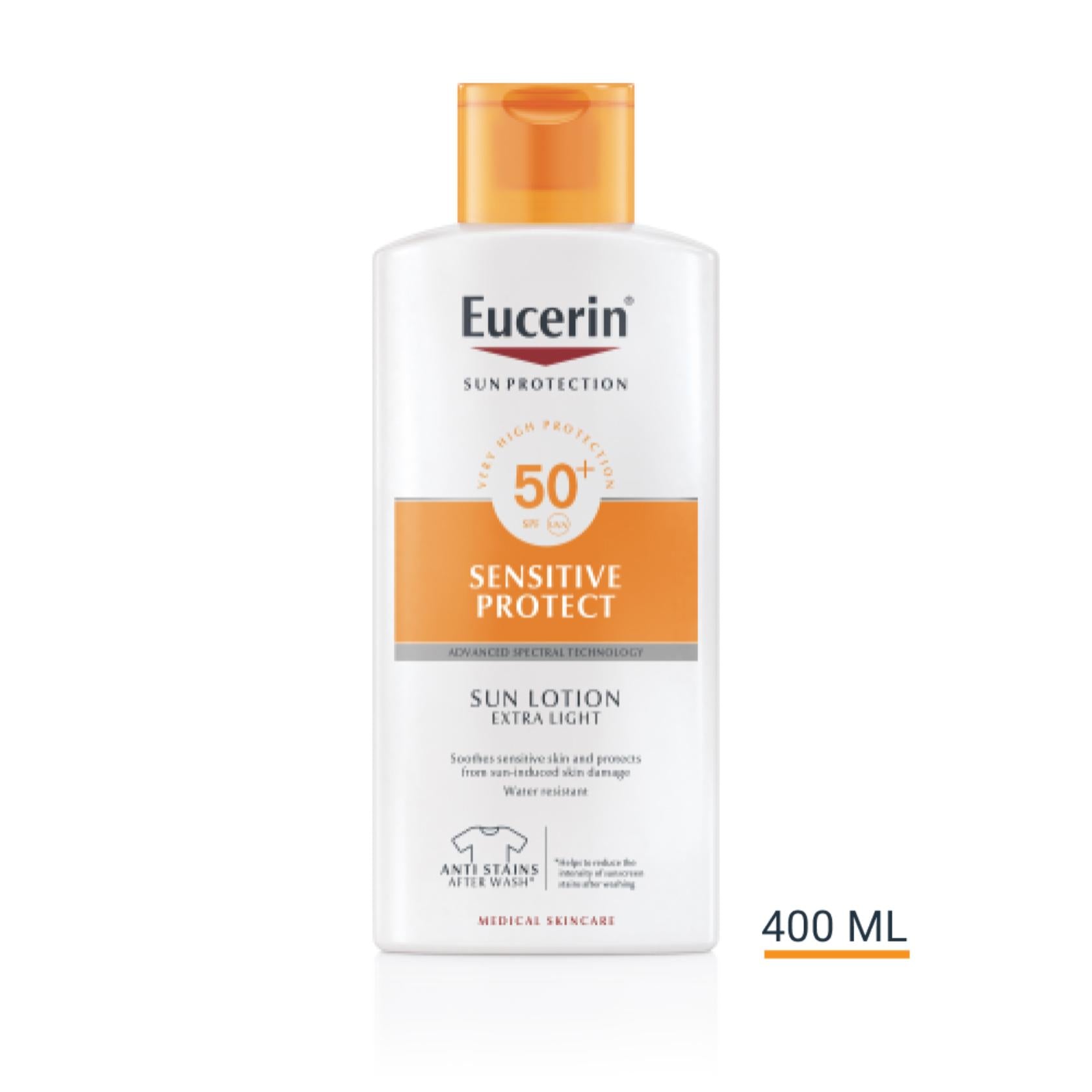 Eucerin Solar Sensitive Lotion Extra Light SPF50+ 400ml