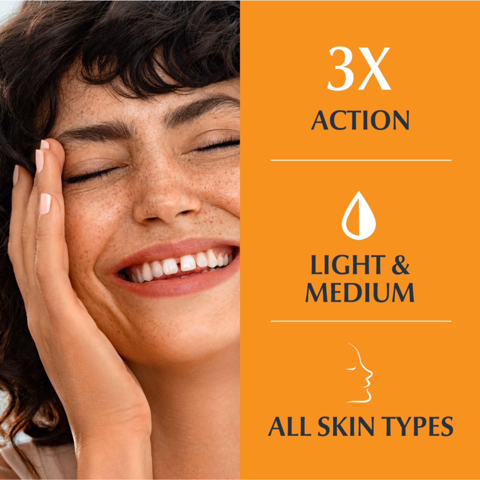 Eucerin Sun Photoaging Control Gel-Creme com Cor SPF50+ Médio 50ml
