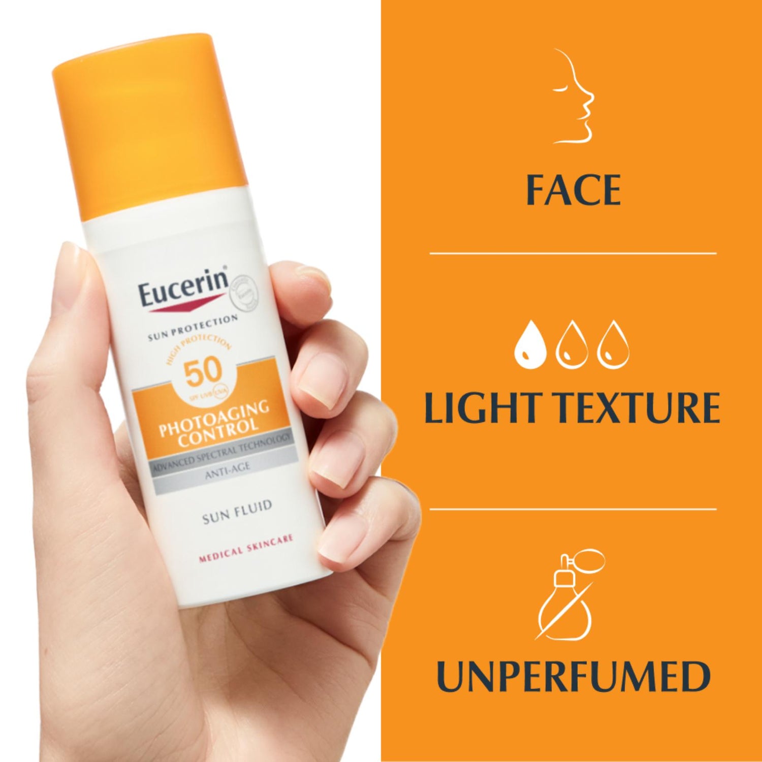 Eucerin Sun Photoaging Control Fluid SPF50 50ml