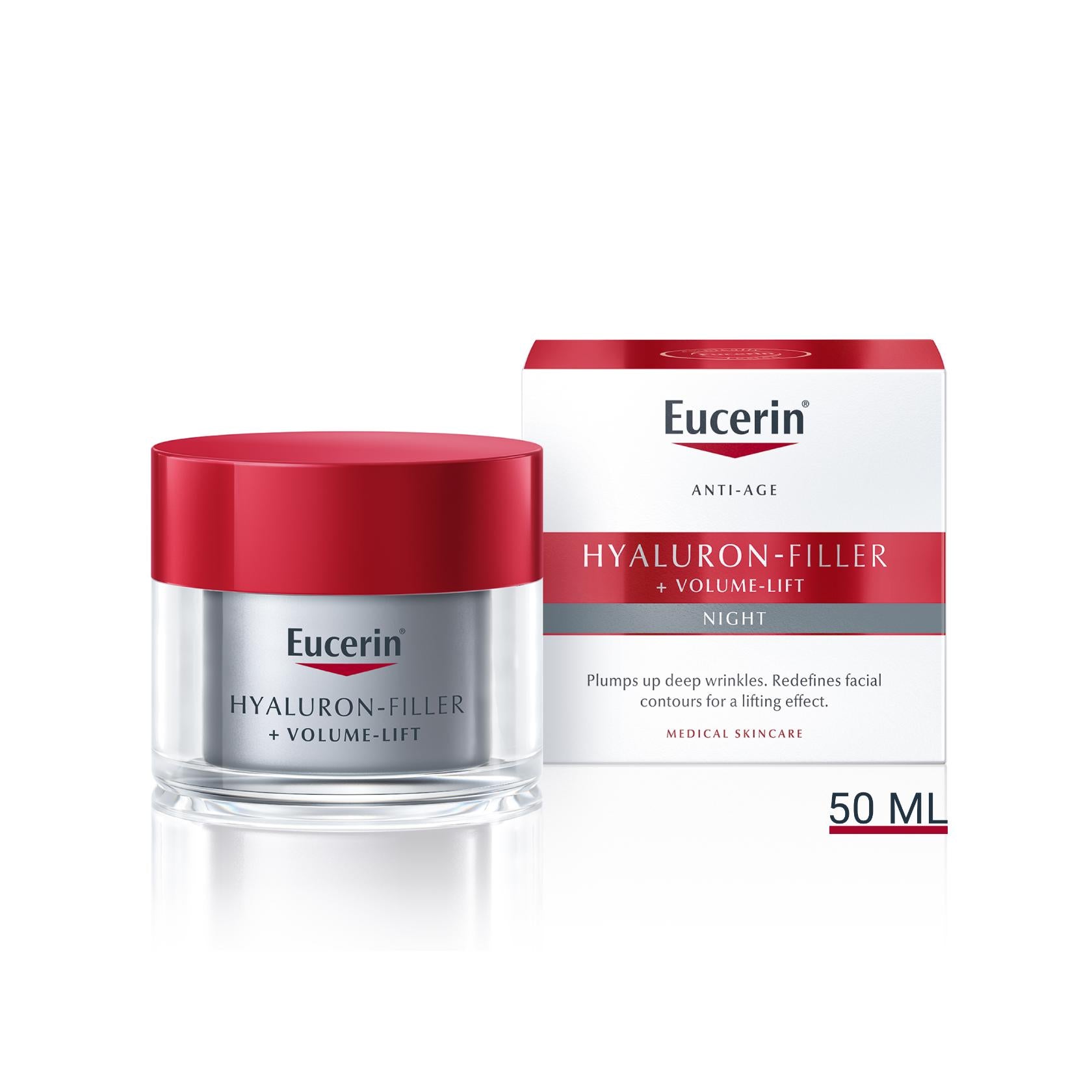 Eucerin Hyaluron-Filler + Volume-Lift Noite 50ml