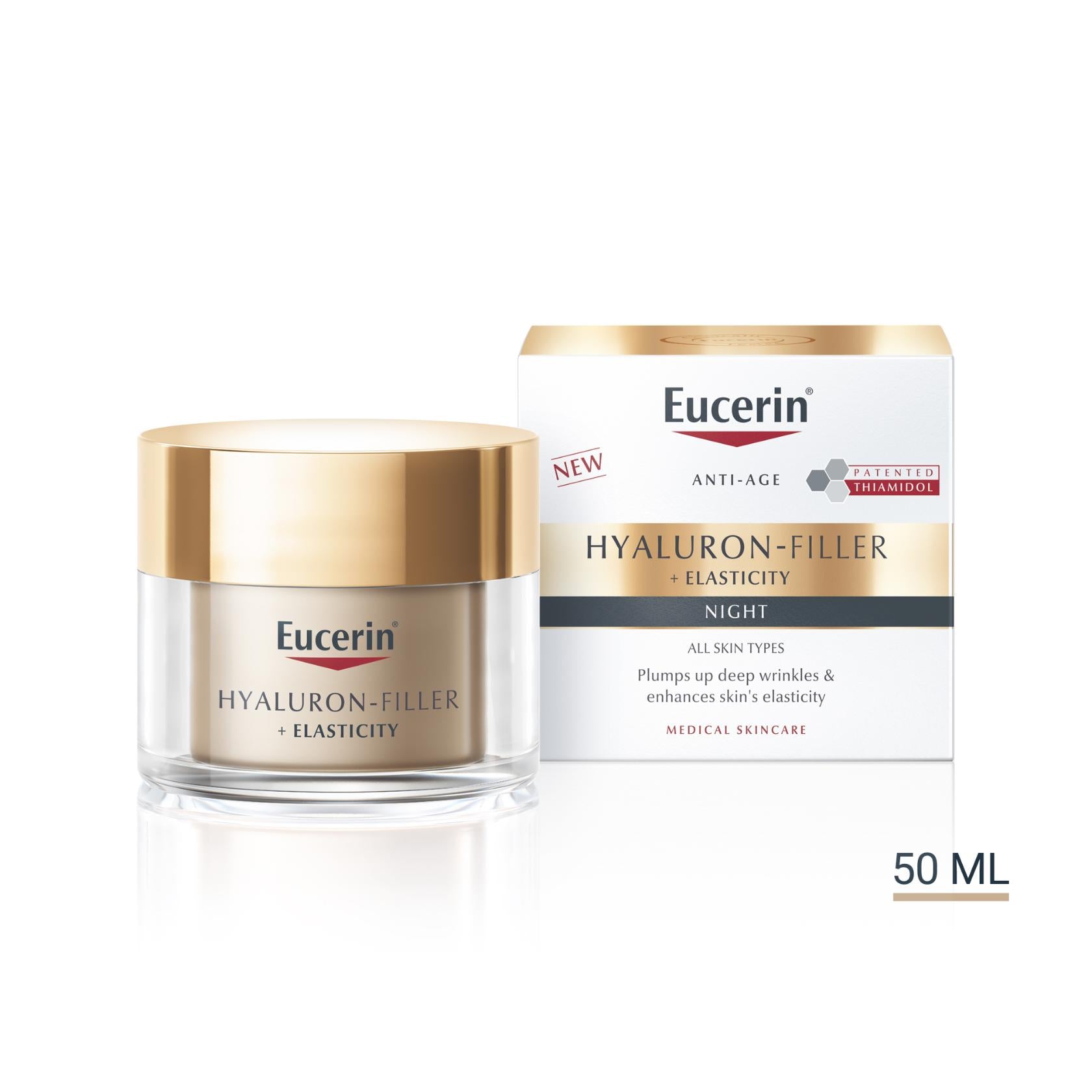 Eucerin Hyaluron-Filler + Elasticity Night Cream 50ml