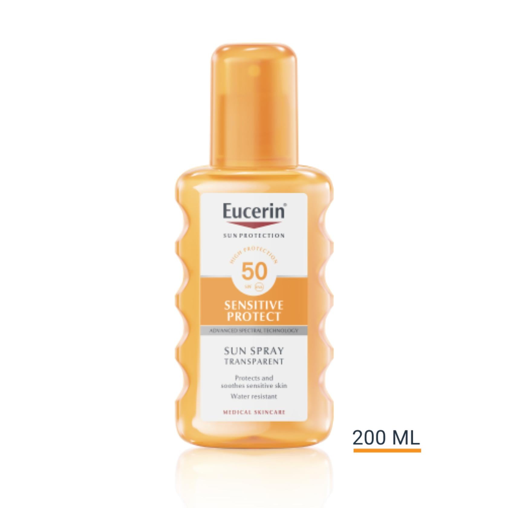 Eucerin Spray Solaire Sensible Transparent SPF50 200 ml
