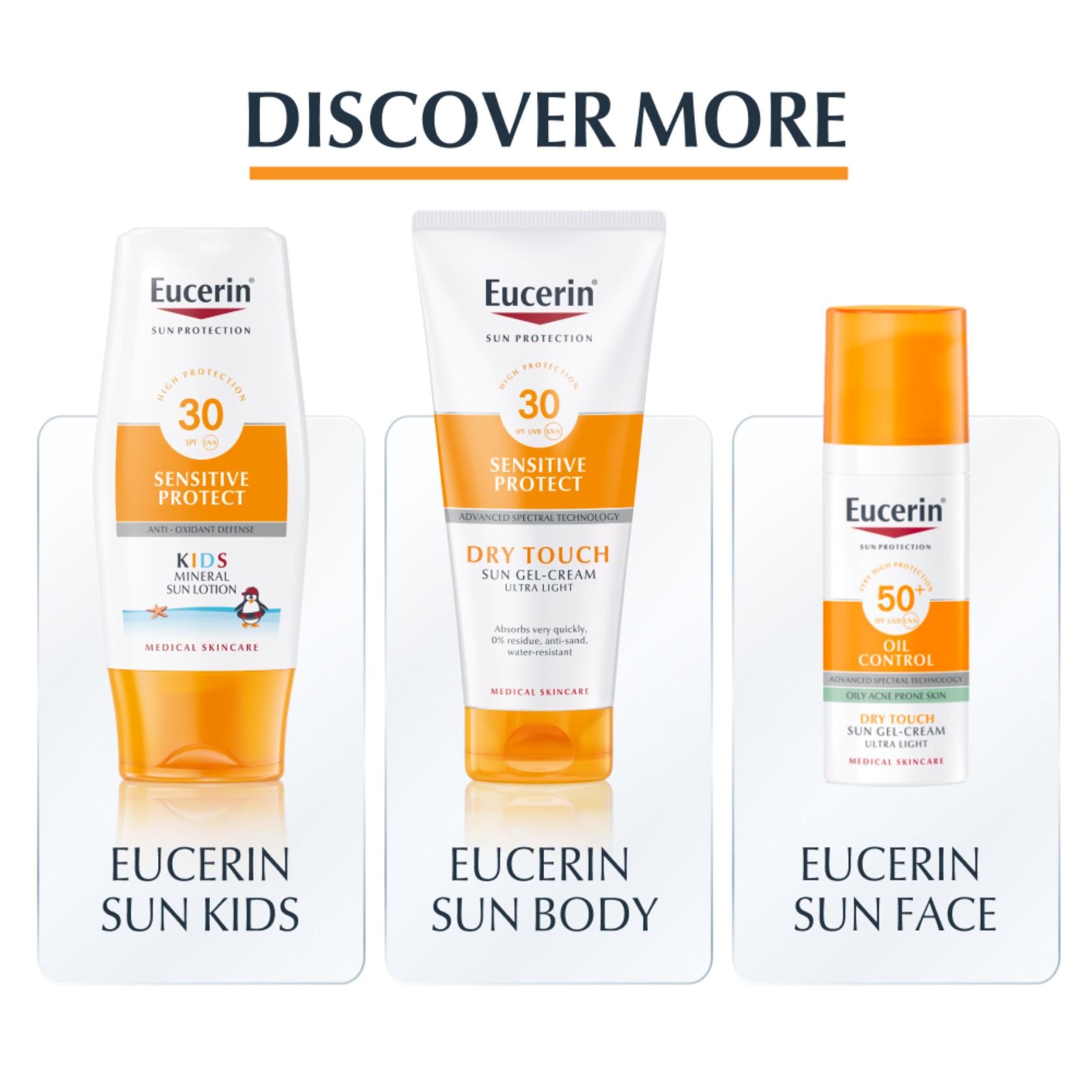 Eucerin Sun Sensitive Relief Gel-Crème Après Soleil Visage & Corps 200 ml