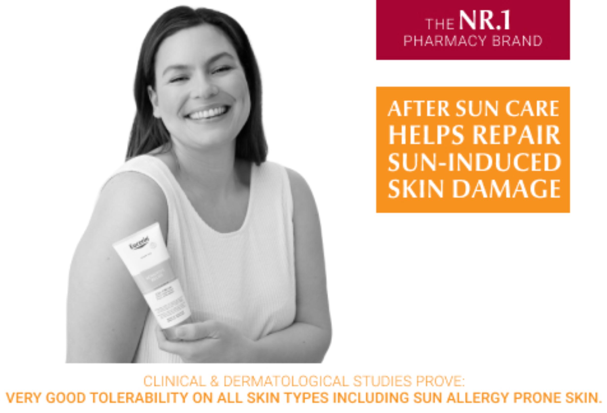Eucerin Sun Sensitive Relief Gel-Crème Après Soleil Visage & Corps 200 ml