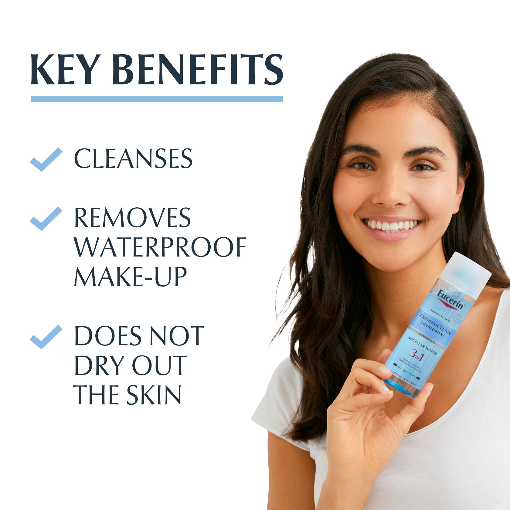Eucerin DermatoClean Hyaluronique Eau Micellaire 400 ml
