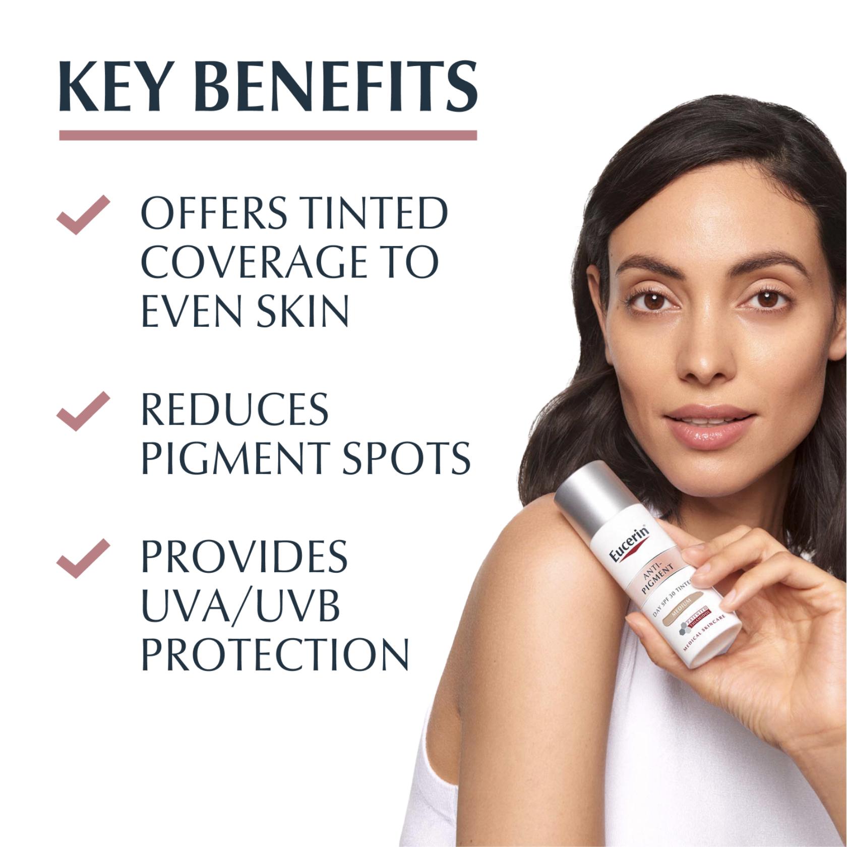 Eucerin Anti-Pigment Tinted Day Cream SPF30 Medium 50ml