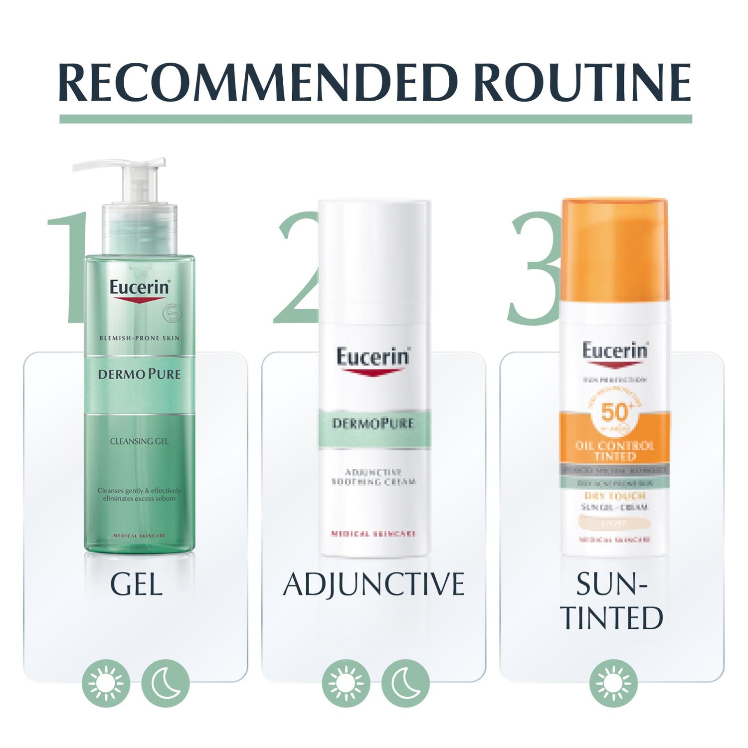 Eucerin DermoPure Oil Control Adjunctive Soothing Cream 50ml