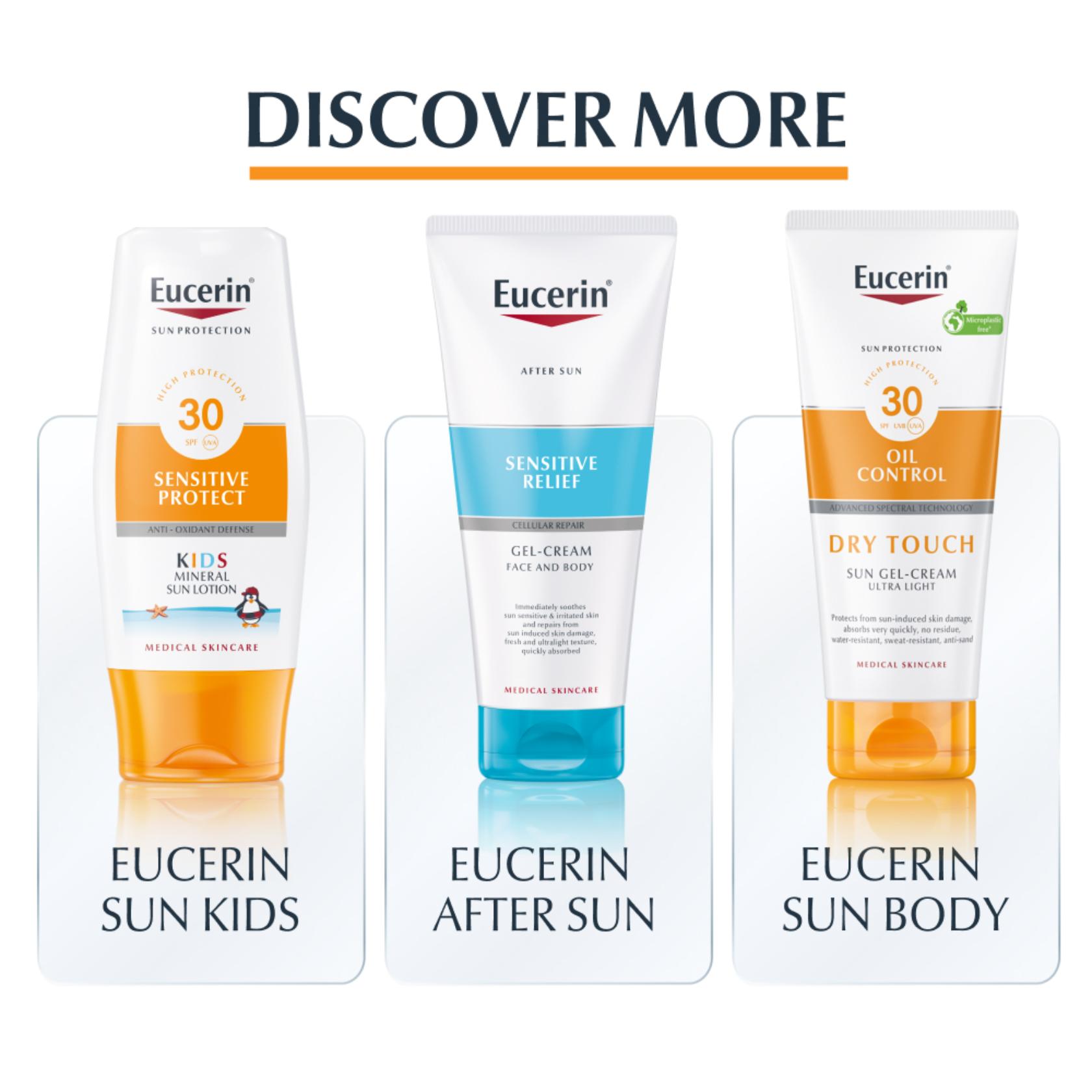 Eucerin Creme Solar-Gel Proteção Alergia SPF50 150ml