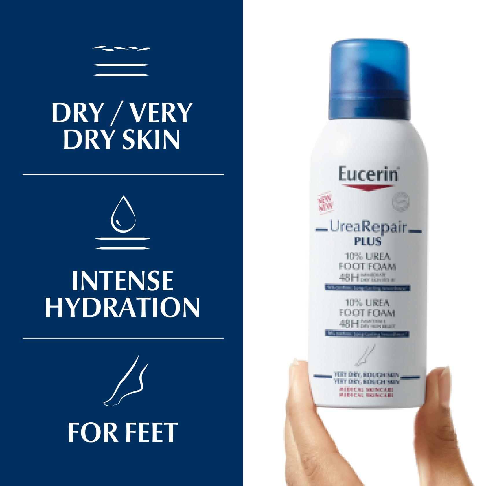 Eucerin UreaRepair Plus 10% Mousse pour les Pieds à l&