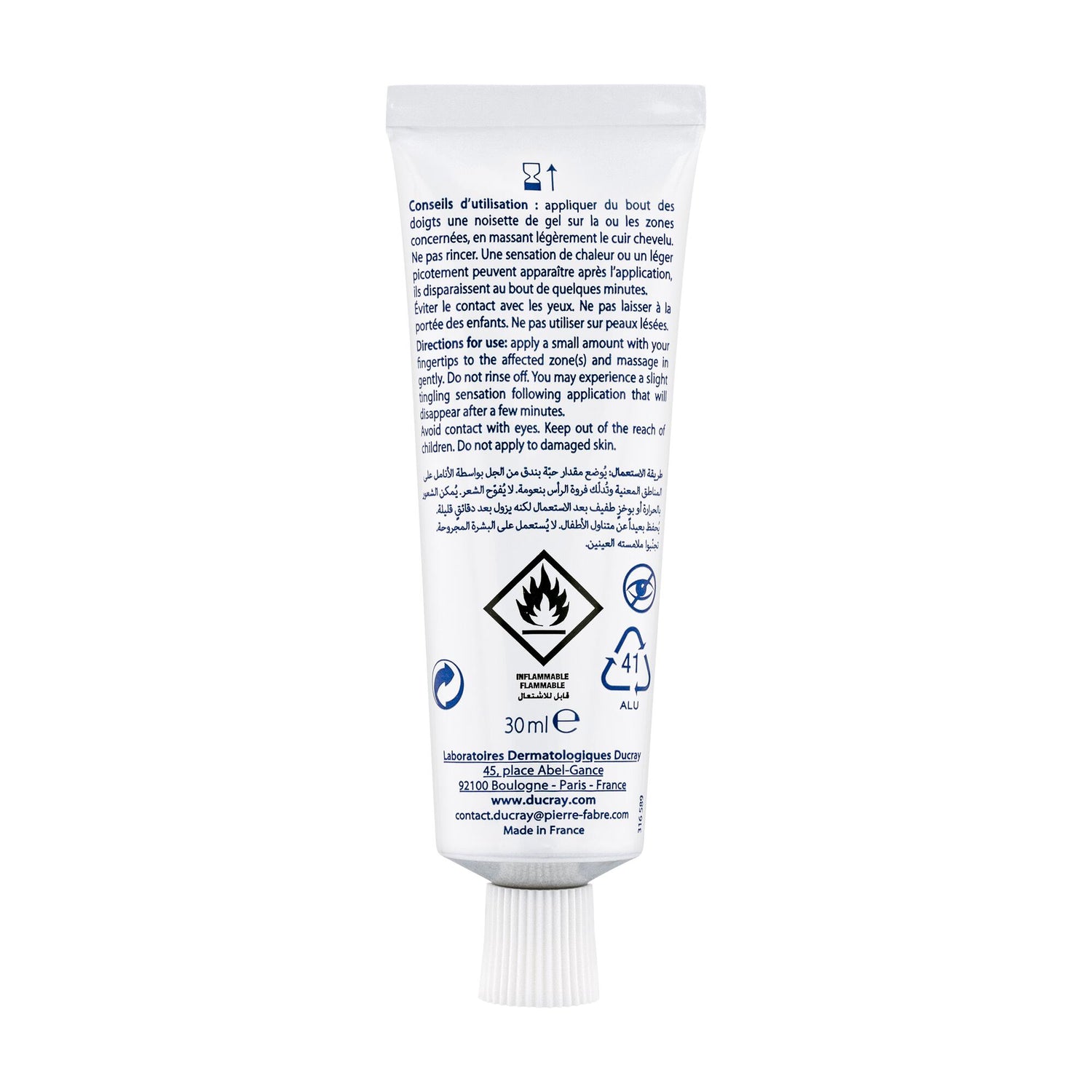 Ducray Tonifying Gel Localized Hair Loss 30ml (1.01fl oz)