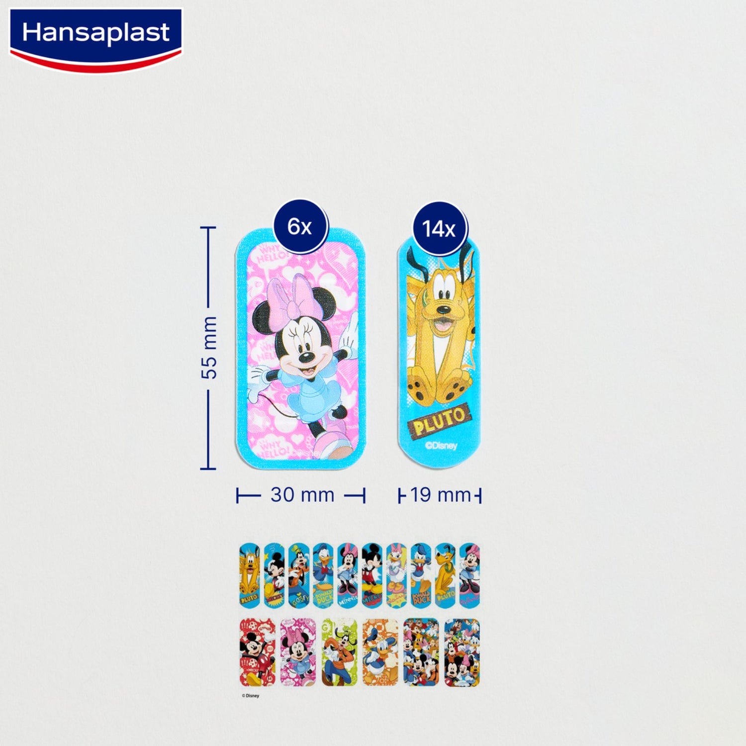 Hansaplast Disney Mickey and Friends Plasters x20