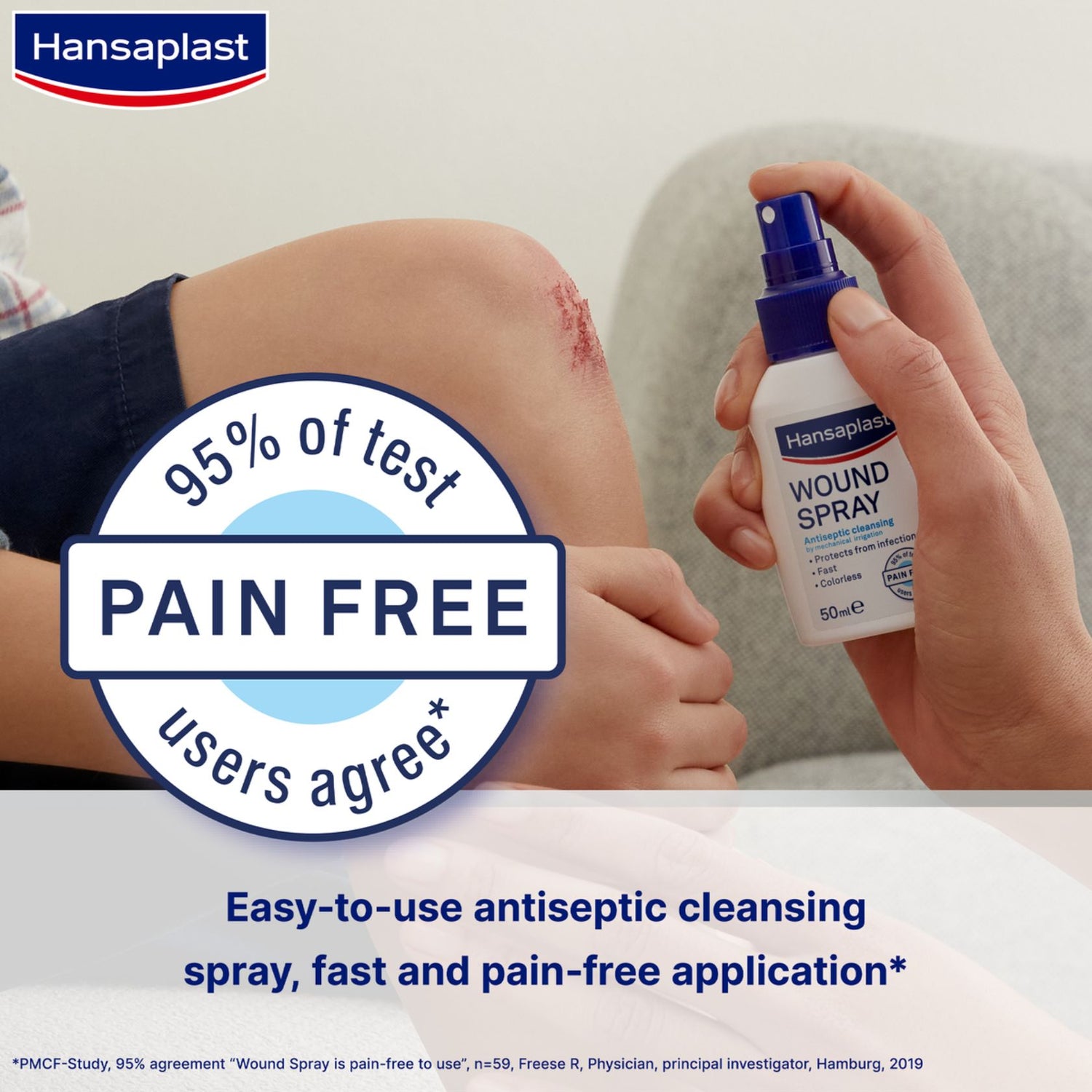 Hansaplast Wound Spray 100ml (3.38fl oz)