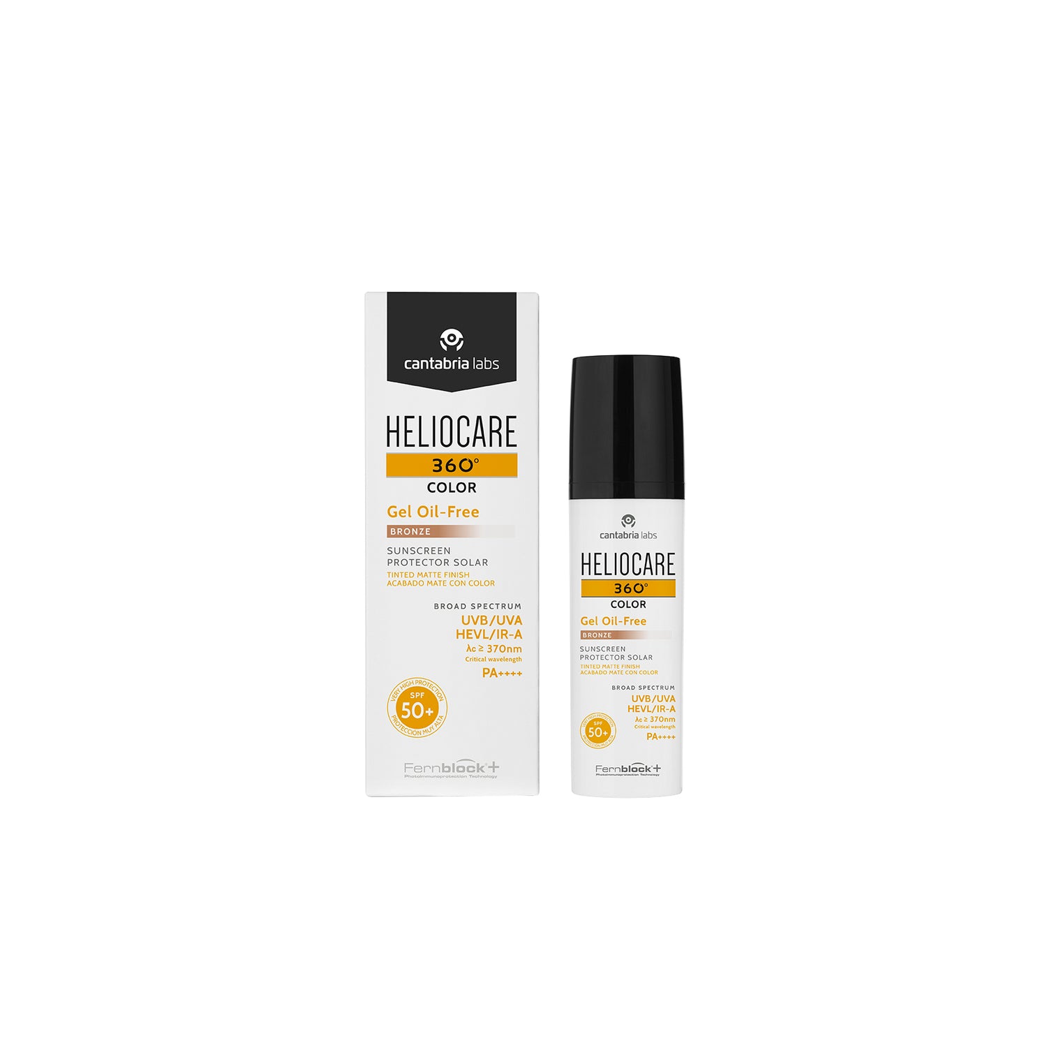 Heliocare 360 Color Gel Oil-Free SPF50+ Bronze 50ml