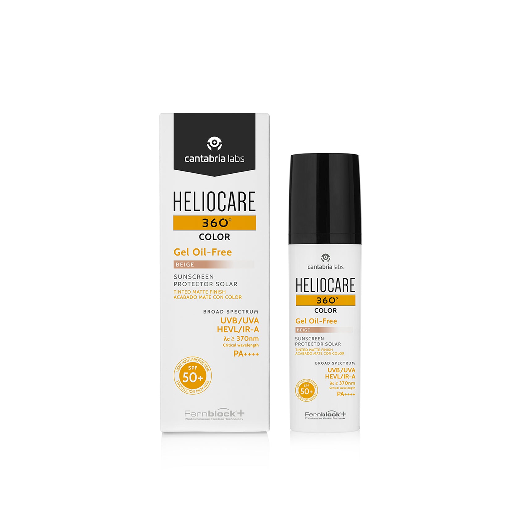 Heliocare 360 Color Gel Oil-Free SPF50+ Beige 50ml