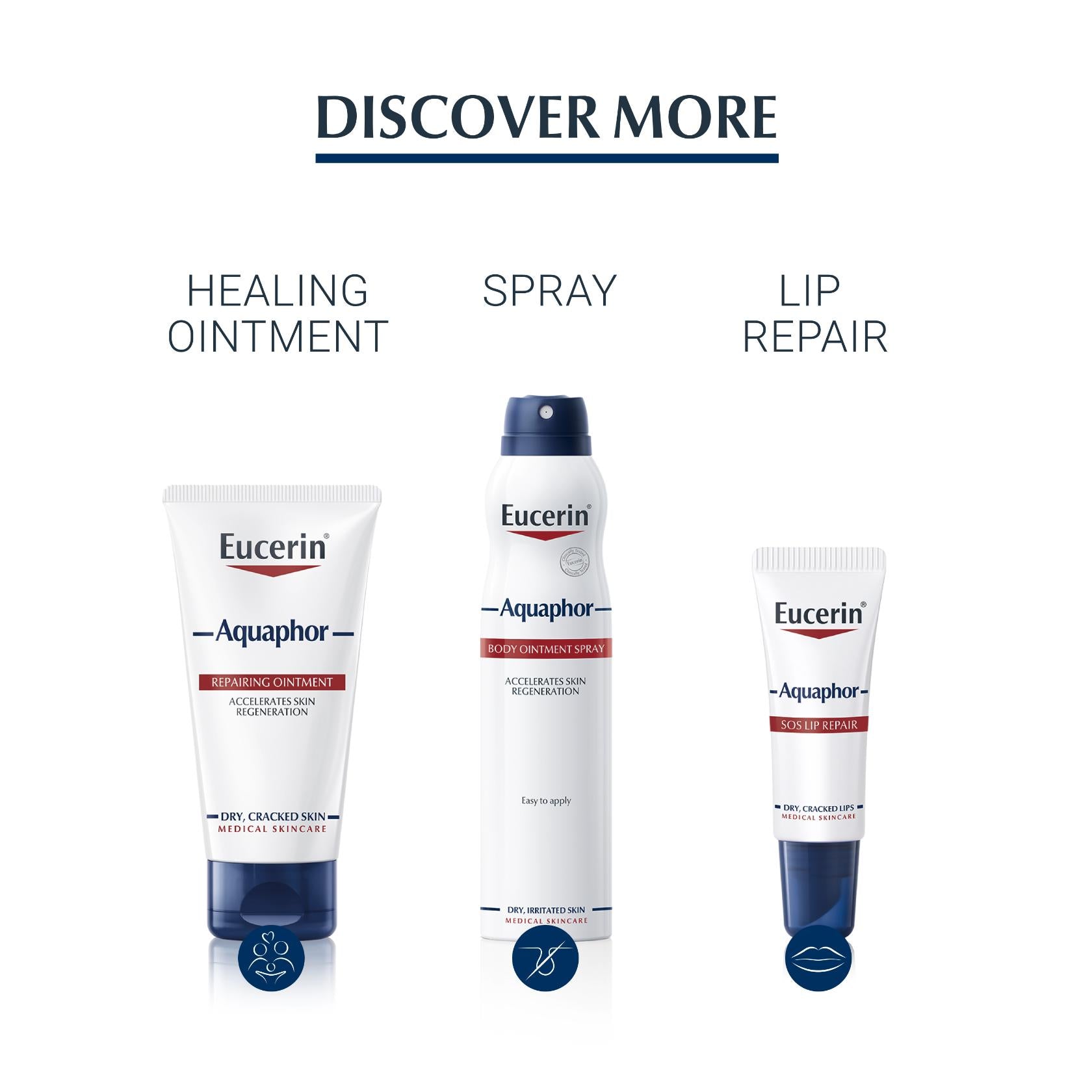 Eucerin Aquaphor Repairing Ointment 7ml (0.24fl oz)