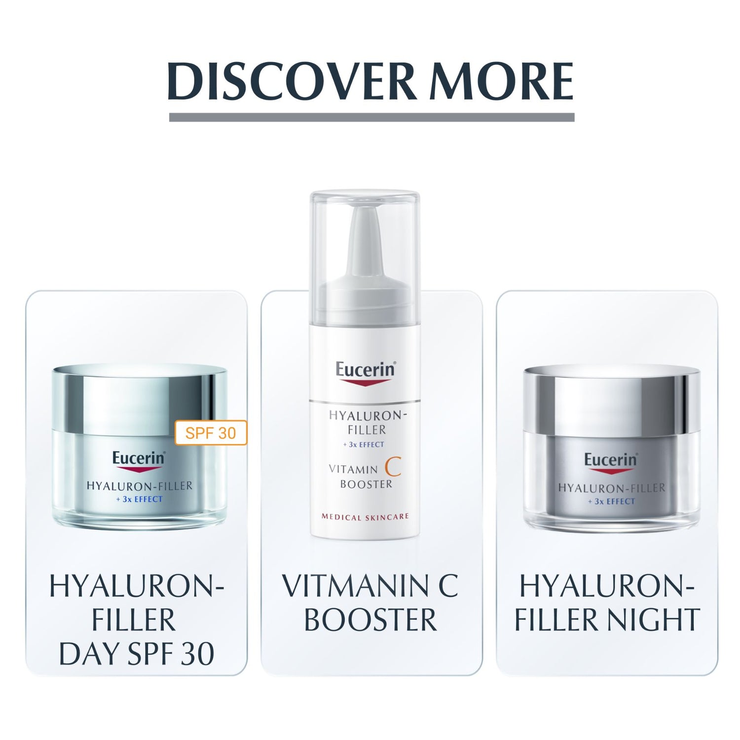 Eucerin Hyaluron-Filler 3x Effect Night Peeling & Serum 30ml (1.01floz)