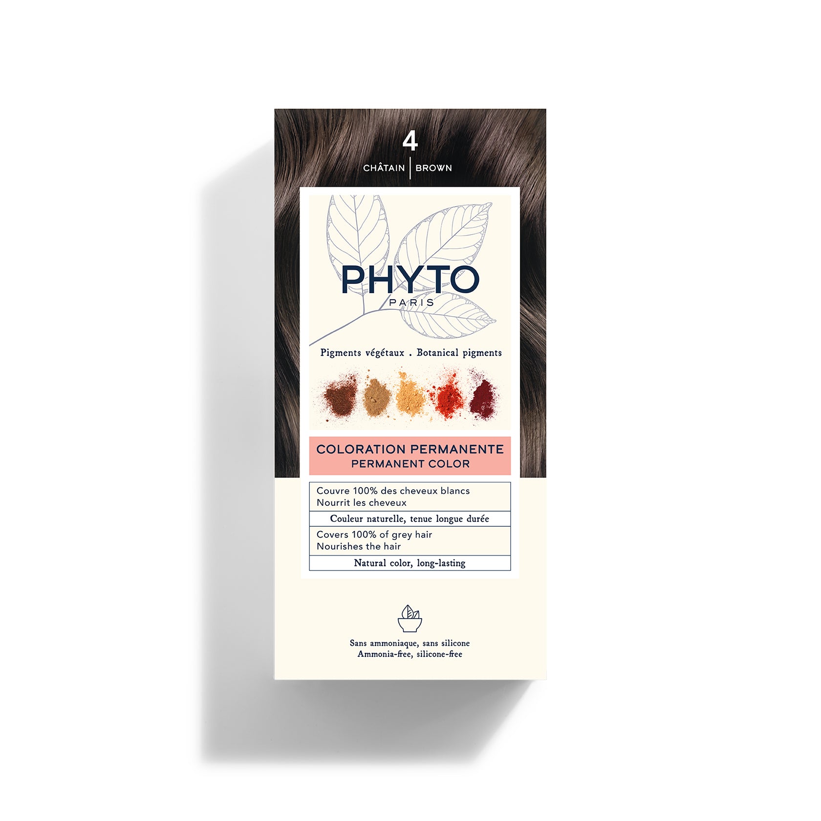 Phytocolor Permanent Color Shade 4 Brown