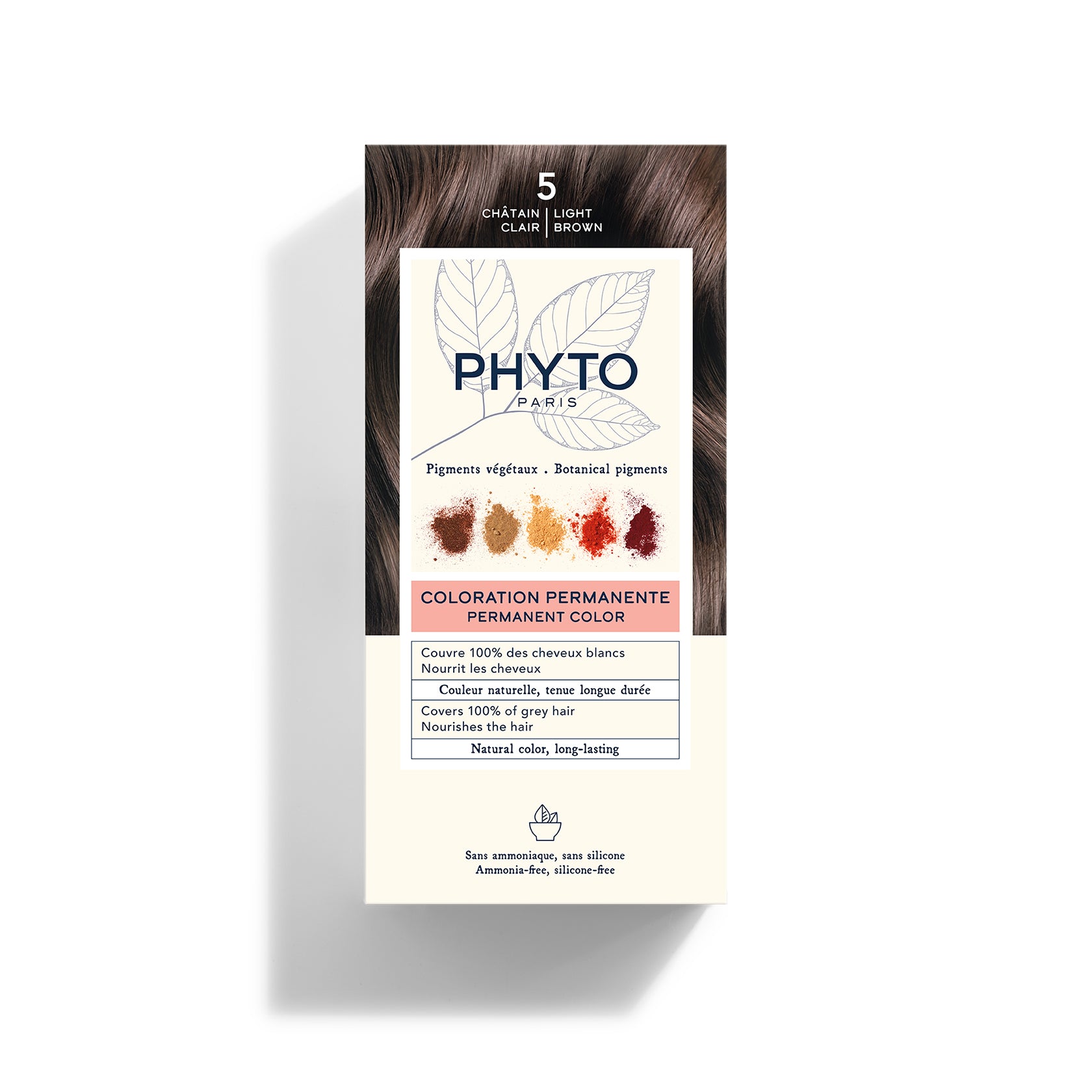 Phytocolor Permanent Color Shade 5 Light Brown