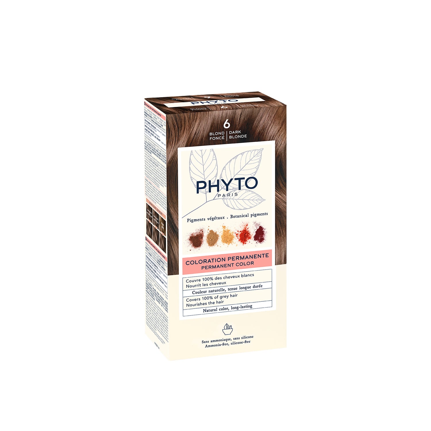 Phytocolor Permanent Color Shade 6 Dark Blonde